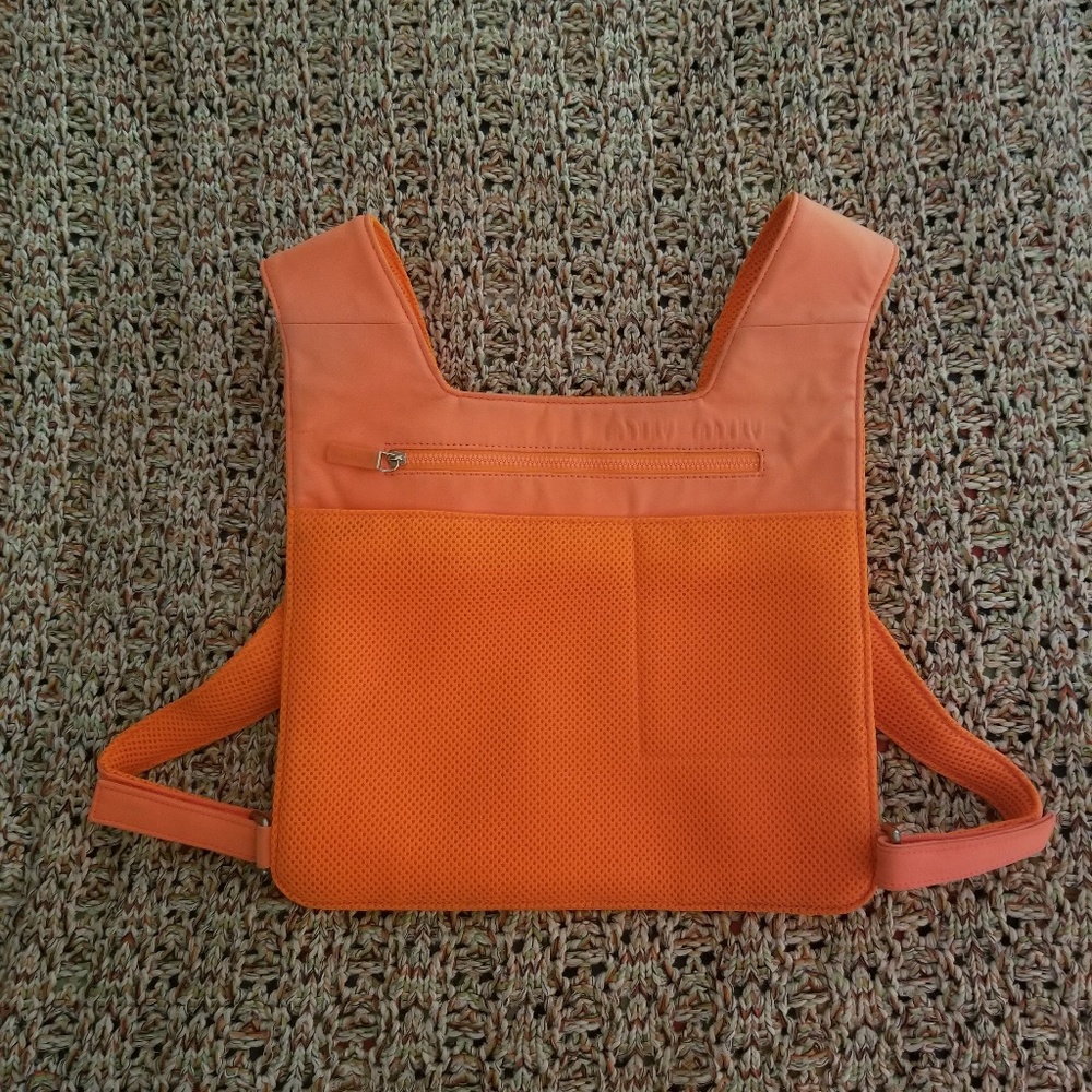 Miu Miu Orange Sport Backpack